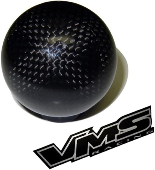 m16x1.50 Threaded (NO adapters) 5 Speed 6 Speed Round Ball Real Hand-Laid Carbon Fiber Shift KNOB Gear Shifter Selector Type-R Type-S for Pontiac Firebird 16x1.50mm