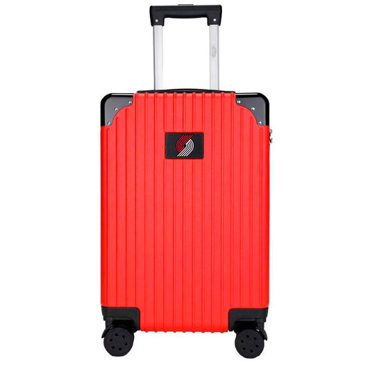 MOJO Red Portland Trail Blazers Premium 21'' Carry-On Hardcase Luggage
