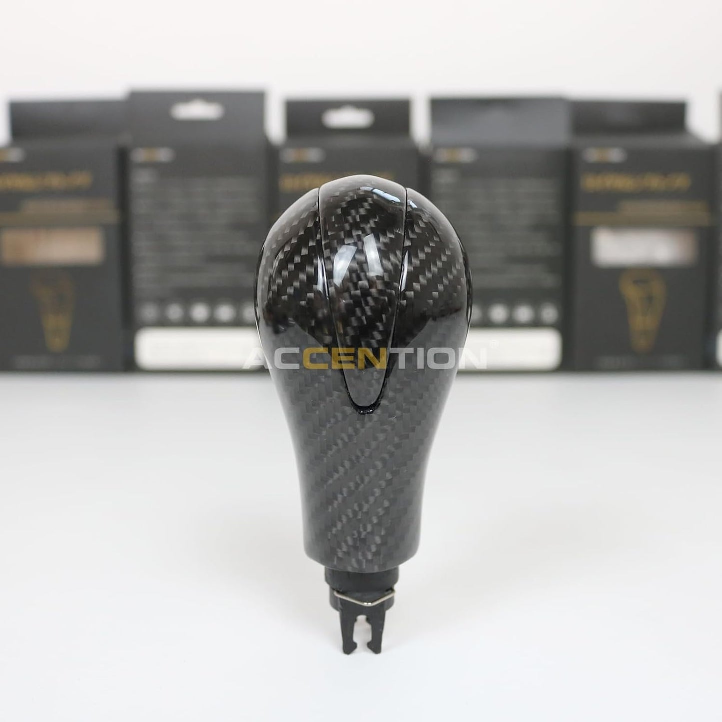 ACCENTION Real Carbon Fiber Gear Shift Knob for Nissan Infiniti G25 G37 FX37 EX37 QX70 Q60 QX50