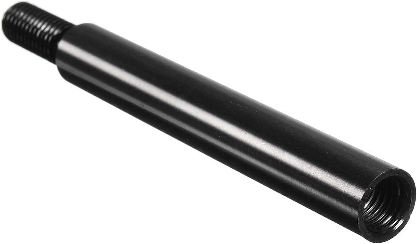 Pursuestar 4 Inch Black Aluminum Shift Knob Extender Extension for 5 6 Speed Manual Gear Shifter Lever 12X1.25