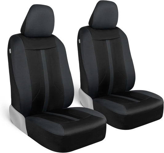 BDK Auto MTSC-354-CC: Front Seat Covers 4Pc/Charcoal