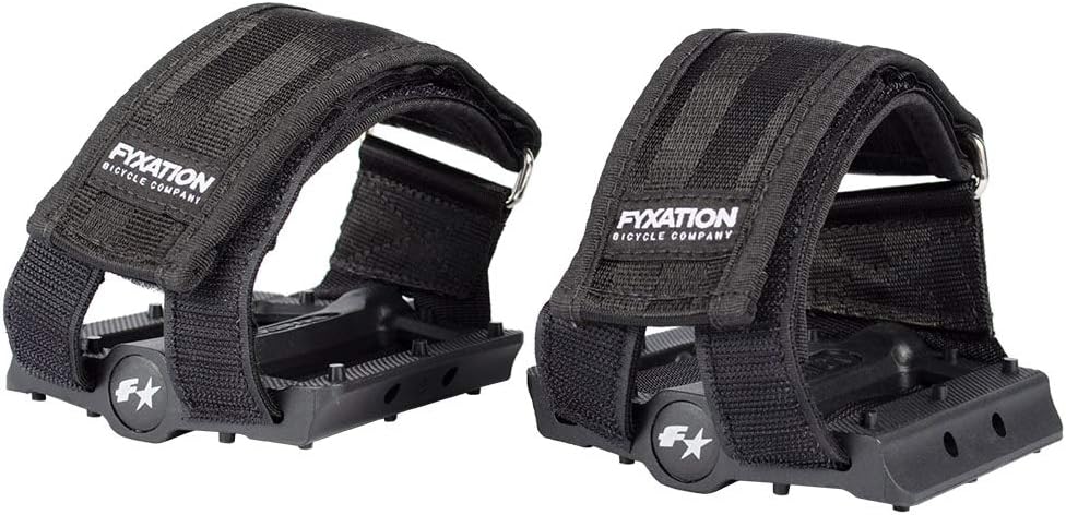 Fyxation Gates Slim Pedal Strap Kit, Black
