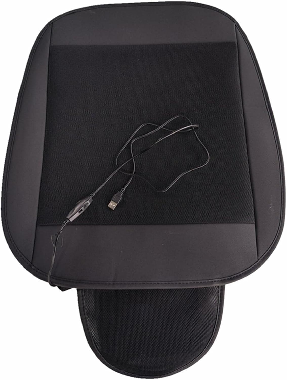 Cooling Car Seat Cushion, Cooling Summer Pillow with USB Port, More Comfortable and Breathable Universal Cooled Seat Cover for Car SUV