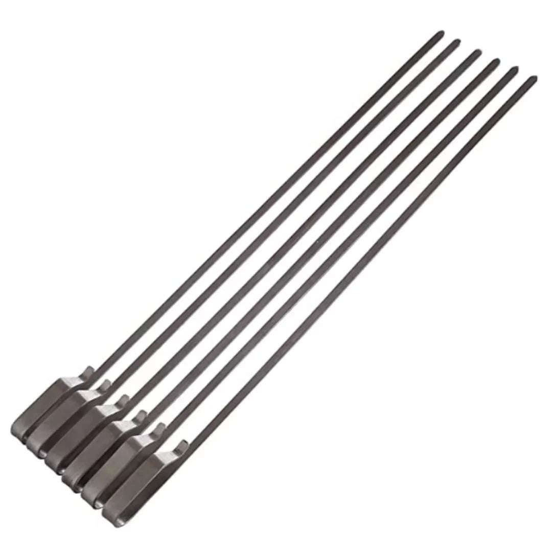 Lifespace Rotisserie Grill Skewer Set