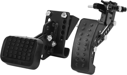 Gas and brake pedal extensions, Fydun universal anti-slip accelerator pedal extensions, adjustable length and angle for most cars