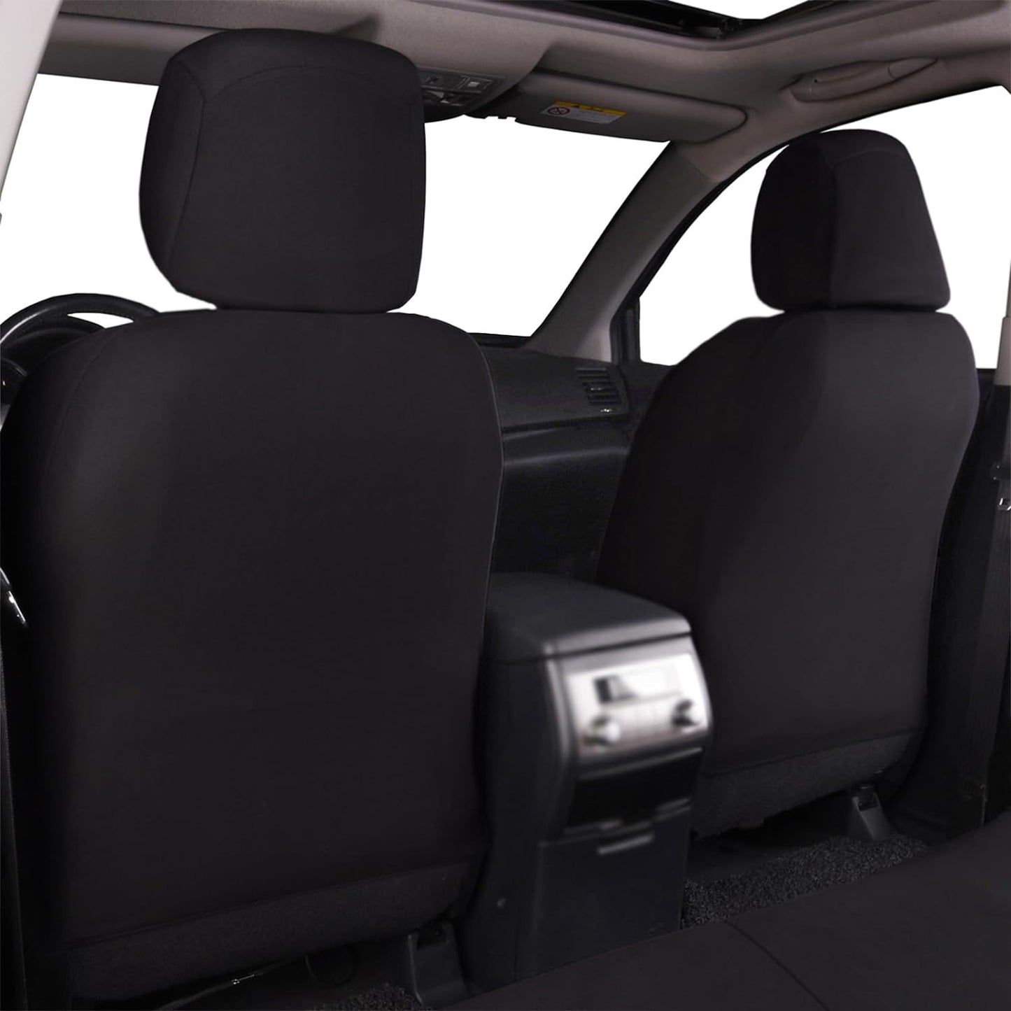 Flying Banner Car Seat Covers Full Set 9 PCS Rear Bench with 3 Zippers Split into 40/50 50/50 60/40 Truck SUV