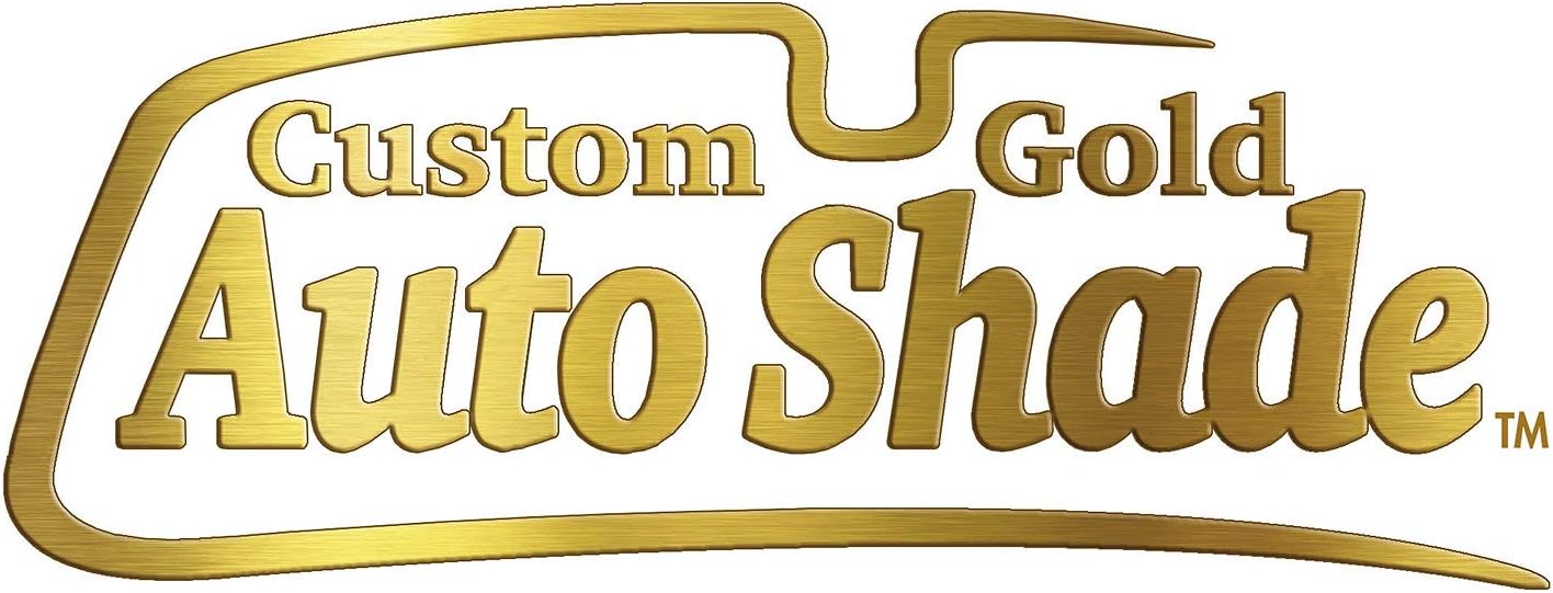Intro-Tech MD-57A-G Custom Fit Folding Auto Sun Shade, Gold