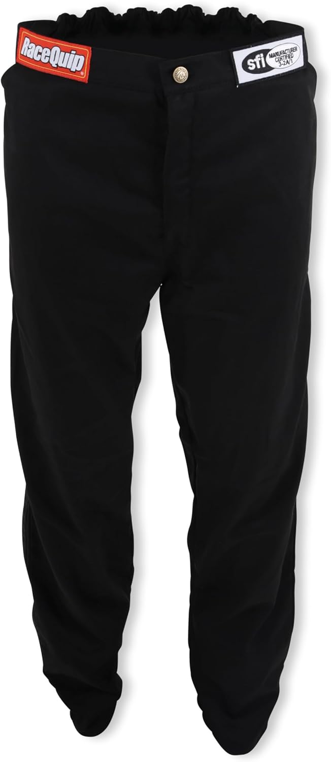 RaceQuip 112007 112 Series XX-Large Black SFI 3.2A/1 Single Layer Driving Pant