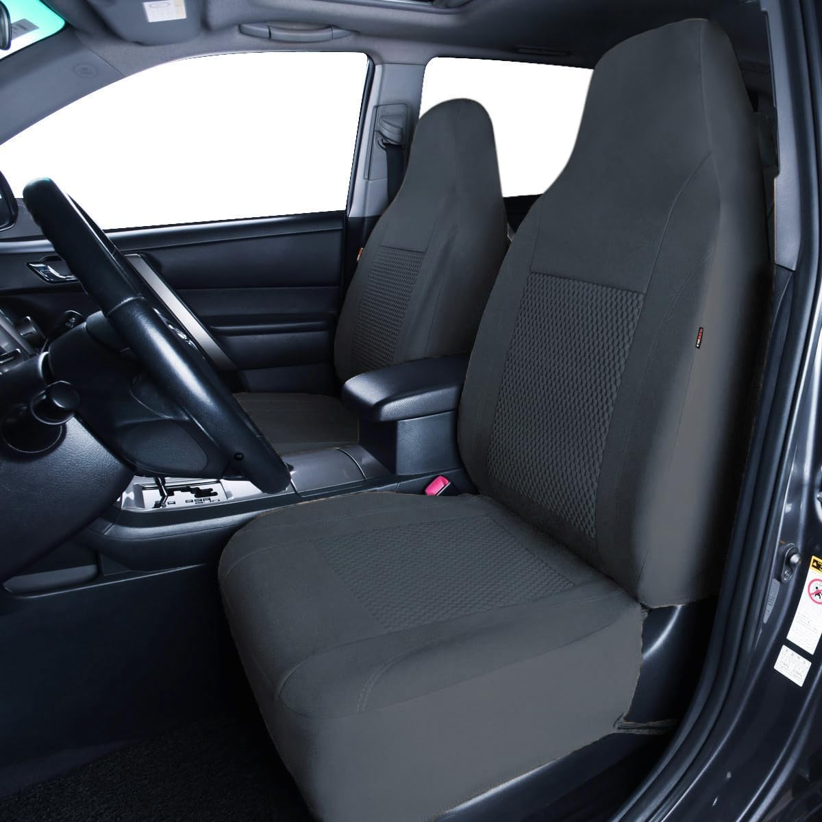Flying Banner Car Seat Covers Full Set Velvet Cubic Heat Stamp Massage Breathable Rear Bench Split Black Gray Beige Tan 40/60 50/50 60/40 (Gray, Full Set -- High Back) Full Set -- High Back Brown