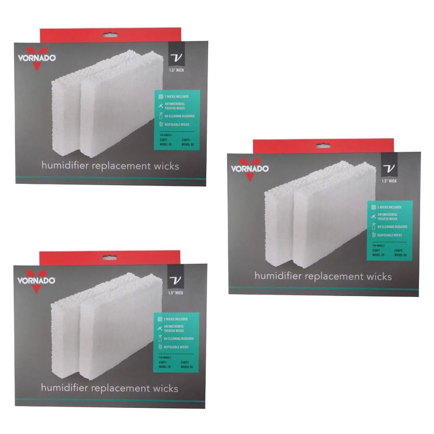 Vornado MD1-0002 Replacement Humidifier Wick (6-Pack)