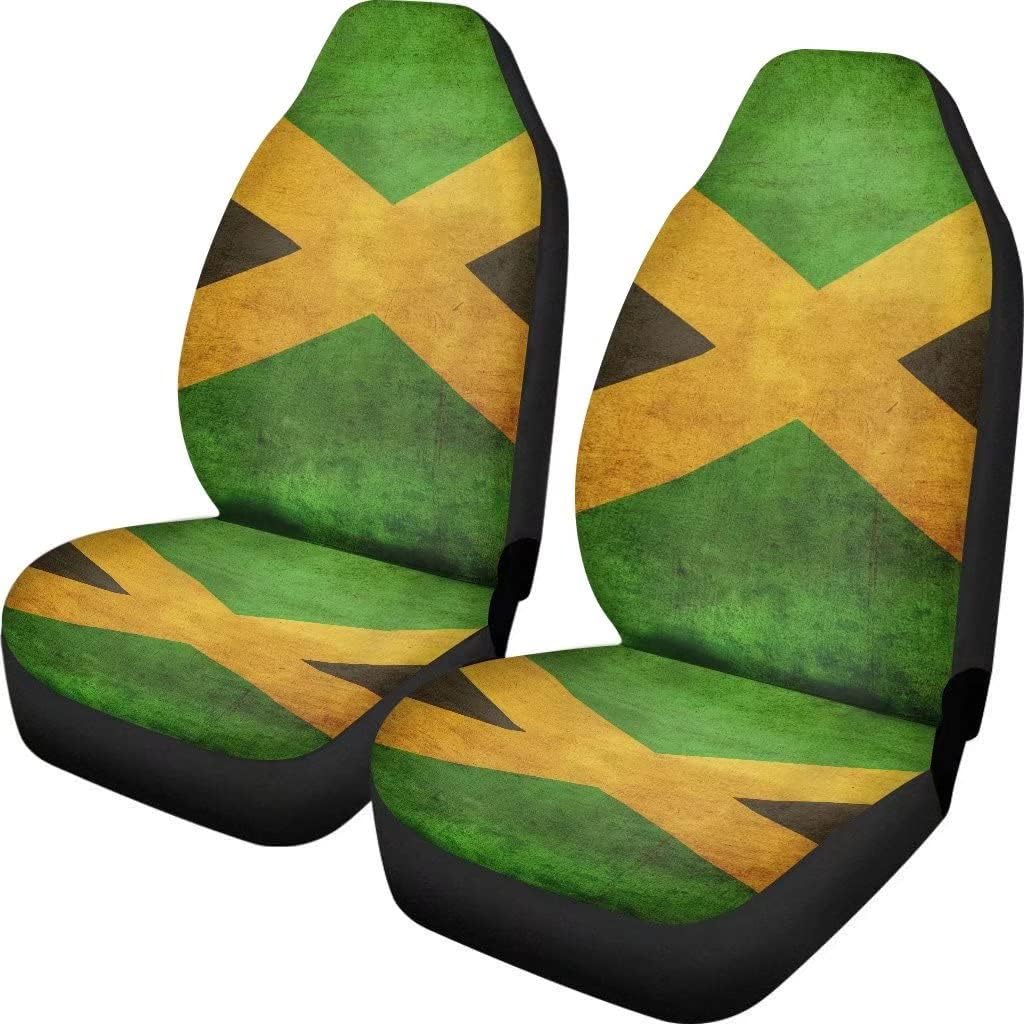 KEIAHUAN Galaxy Owl Car Seat Cover for Women Men, 2 Packs High Back Bucket Universal Fit Auto Seat Covers for Cars, Trucks, SUV, or Van