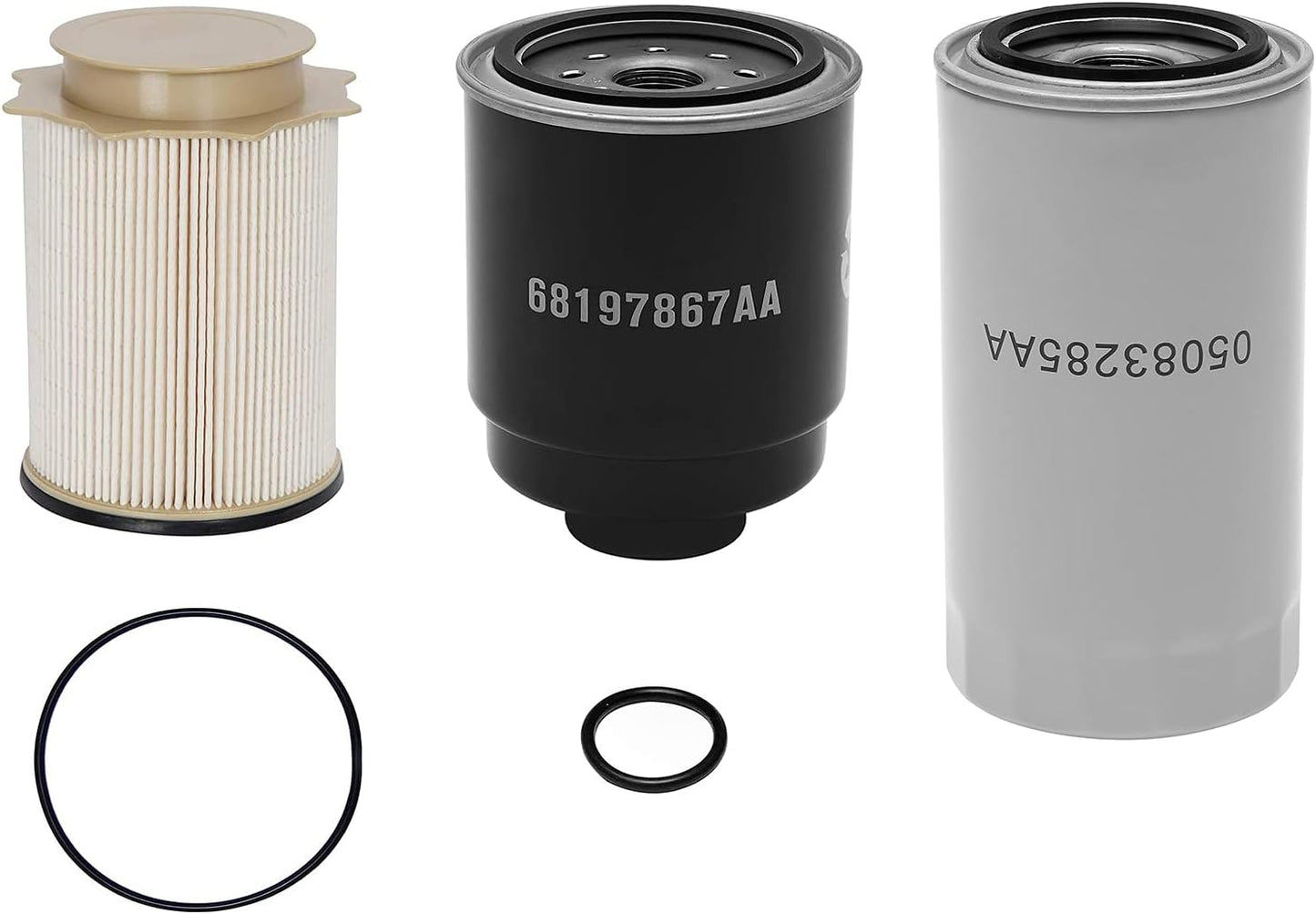 6.7L Cummins Fuel Filter Water Separator and Oil Filter Set │Replacement for 2019-2021 Dodge Ram 2500 3500 4500 5500 │Replaces# 68436631AA, 5083285AA, 68157291AA