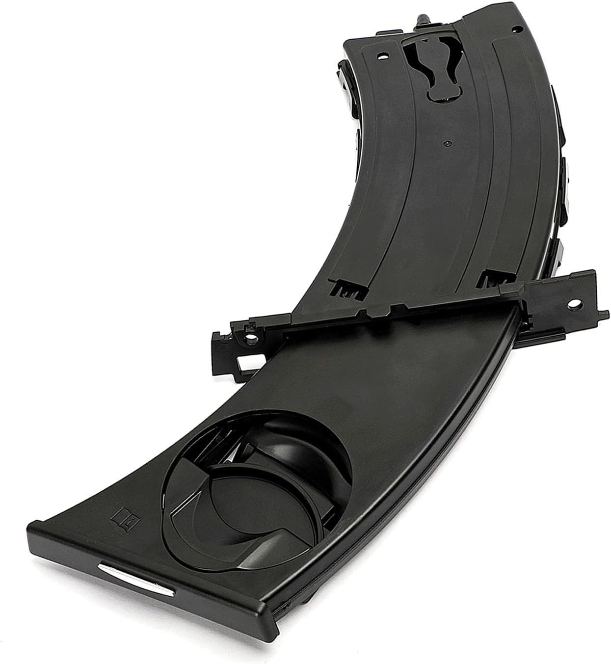 USTAR Dashboard Cup Holder Replacement for 2006-2011 BMW E90 E91 E92 E93 325i 325xi 328i 328xi 330i 330xi 335d 335i 335i3 335xi M3, Fit Front Left and Black, Replaces 51459173463