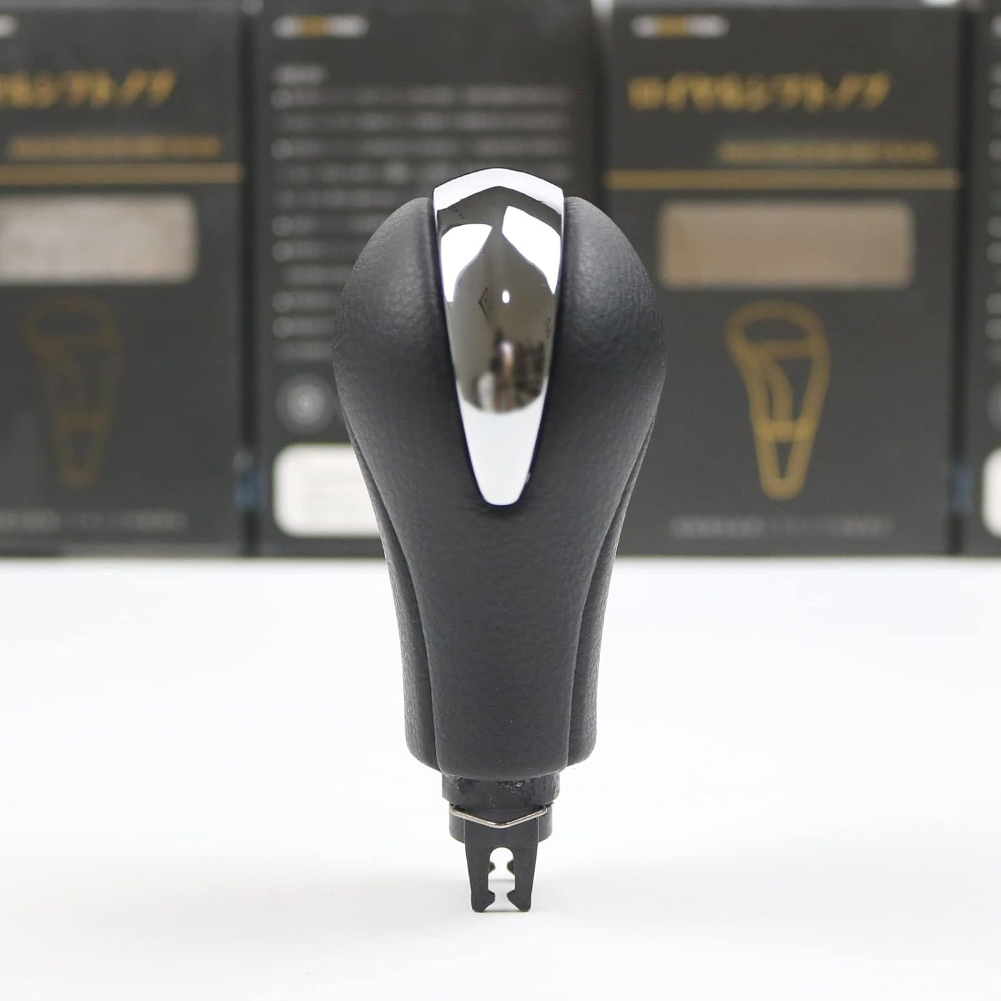 Black Leather Gear Shift Knob for Nissan Infiniti G25 G37 FX37 EX37 QX70 Q60 QX50