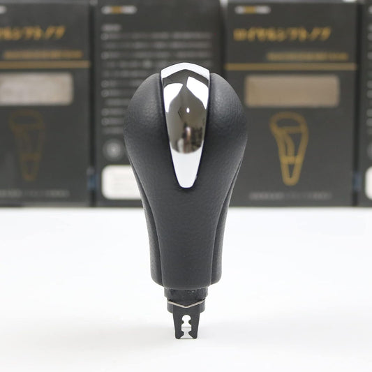 Black Leather Gear Shift Knob for Nissan Infiniti G25 G37 FX37 EX37 QX70 Q60 QX50