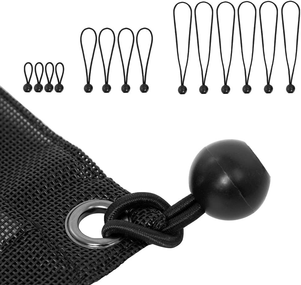 Motor Trend WC101 Mesh Sunshade Bikini Top Cover for Jeep Wrangler 1987-2019 (JK, JL, CJ, YJ & TJ), Full Size 69” x 42.5”