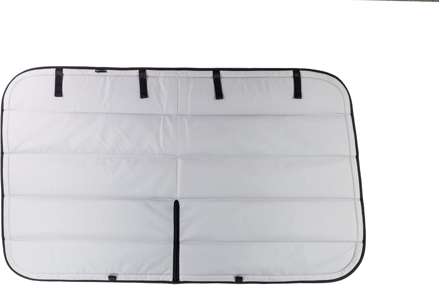 VanEssential Insulated Blackout Crew Window Cover Designed for Ford Transit Van Year 2015 to Current with NO Plastic Trim - Cool Gray