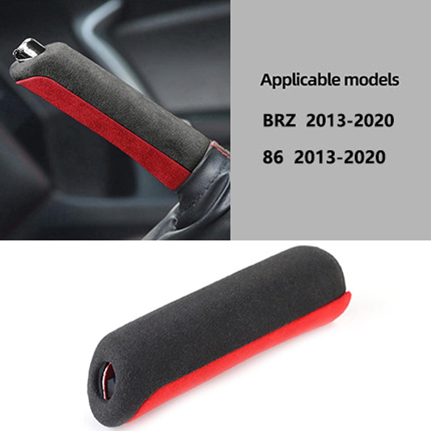 BeVaaL Car Handbrake Cover Gear Sticker Mouldings Interior Protect ，for Subaru BRZ Toyota 86 GT86 2013-2020 Car Accessories
