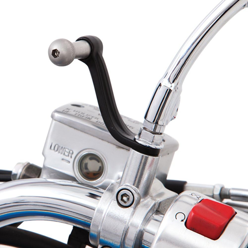 Ciro 50420 Drink Holder (Black Mirror Mount for Harley-Davidson Models)