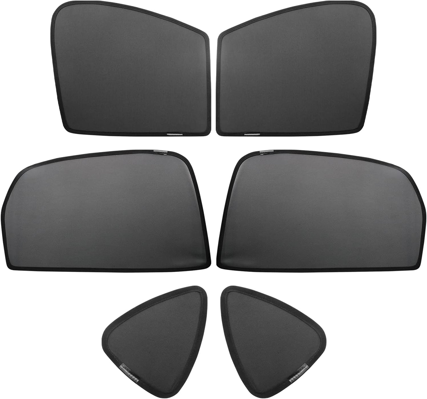 CX5 Car Window Sun Shade for 2017-2022 2023 2024 2025 Mazda CX-5 Side Window Sunshades Mesh Cover Curtain Magnet Type, Breathable Mesh Sun Shield, Protect Baby/Pet from Heat (2017-2025 Mazda CX-5 6P)