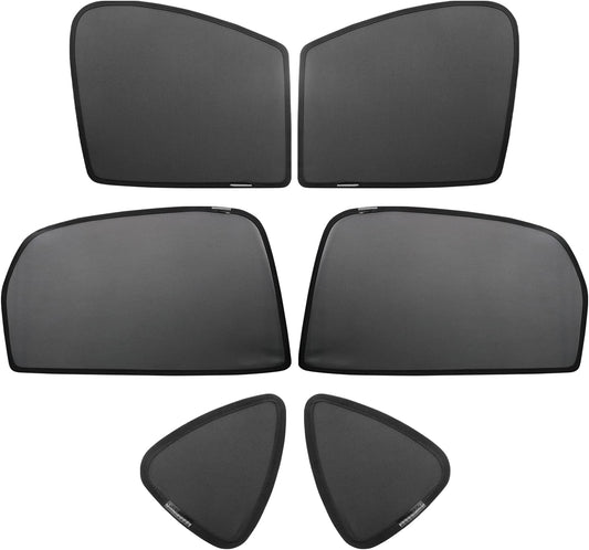 CX5 Car Window Sun Shade for 2017-2022 2023 2024 2025 Mazda CX-5 Side Window Sunshades Mesh Cover Curtain Magnet Type, Breathable Mesh Sun Shield, Protect Baby/Pet from Heat (2017-2025 Mazda CX-5 6P)