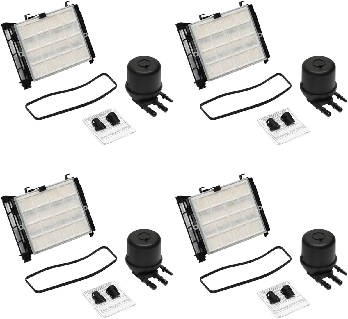 6.7 Powerstroke Diesel Fuel Filter Element │ Replacement for Ford 2017-2020 F-250, F-350, F-450, F-550 Super Duty V8 │Replaces# FD-4624, FD-4625, HC3Z-9N184-B