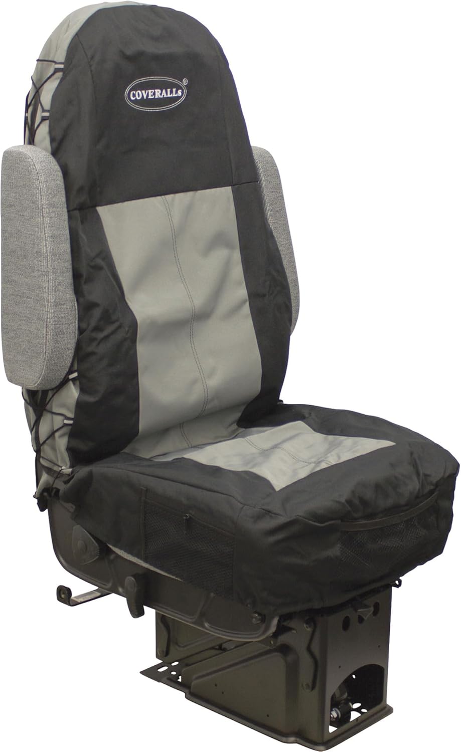 Seats Inc. COVERALLs Truck Seat Cover - Two-Tone Black/Gray, Model Number 9107