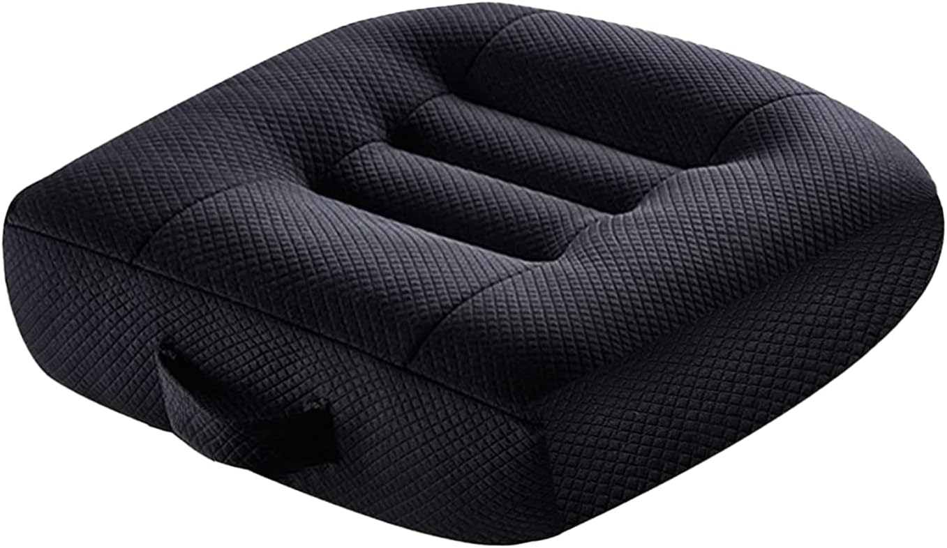 ZAVM Adult Booster Seat for Car, 19"×18", 3" Thick Car Booster Seat for Short Drivers, Pillows for Driving, Driver Seat Cushion, Car Seat Cushions for Driving