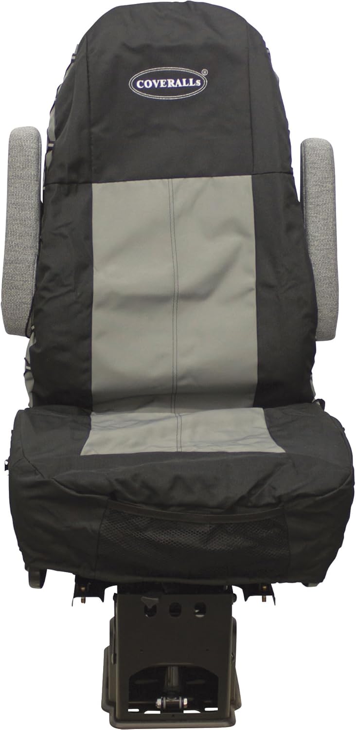 Seats Inc. COVERALLs Truck Seat Cover - Two-Tone Black/Gray, Model Number 9107