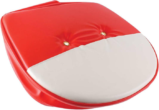Complete Tractor 3010-1703 Seat Cushion, Red and White 21 Inch Compatible with/Replacement for Tractors T295RW