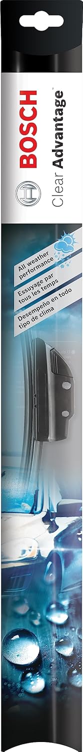Bosch Clear Advantage 20" Wiper Blade Bundle With Armor All Cleaner Wipes (3 Items)