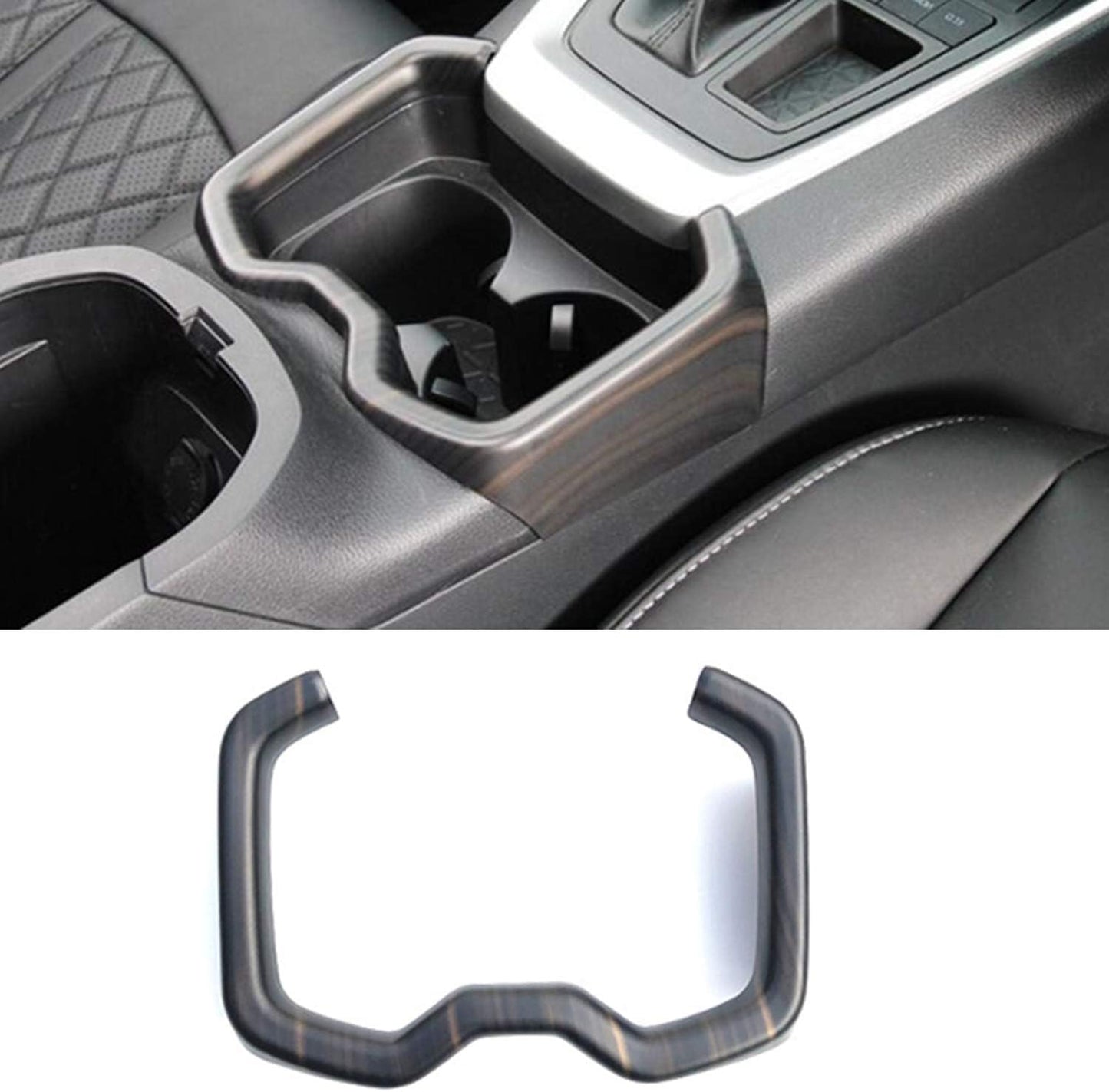 for RAV4 RAV 4 2019 2020 2021 2022 2023 2024 Car Door Lift Armrest Strip Side Door Handle Handles Cover Trim Interior Accessories Carbon Grain