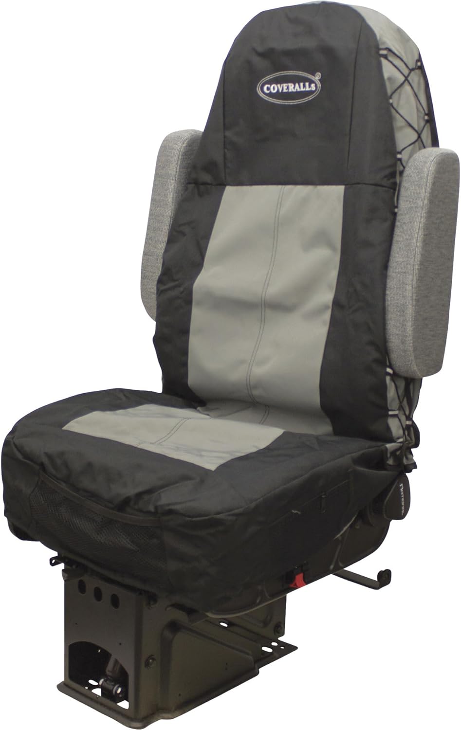 Seats Inc. COVERALLs Truck Seat Cover - Two-Tone Black/Gray, Model Number 9107