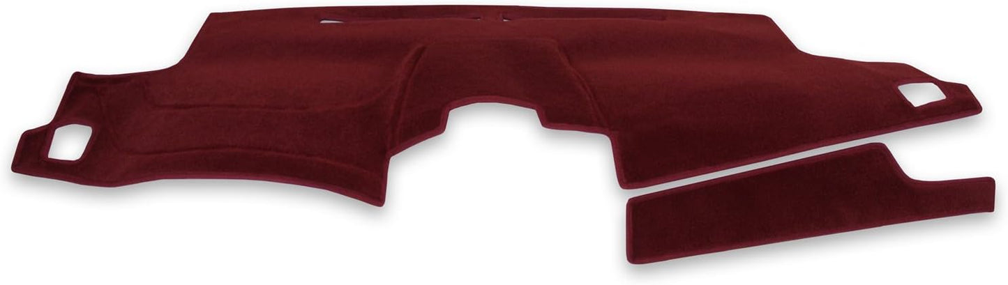 Coverking Custom Fit Dashcovers for Select Volvo 940 Models - Poly Carpet (Charcoal)