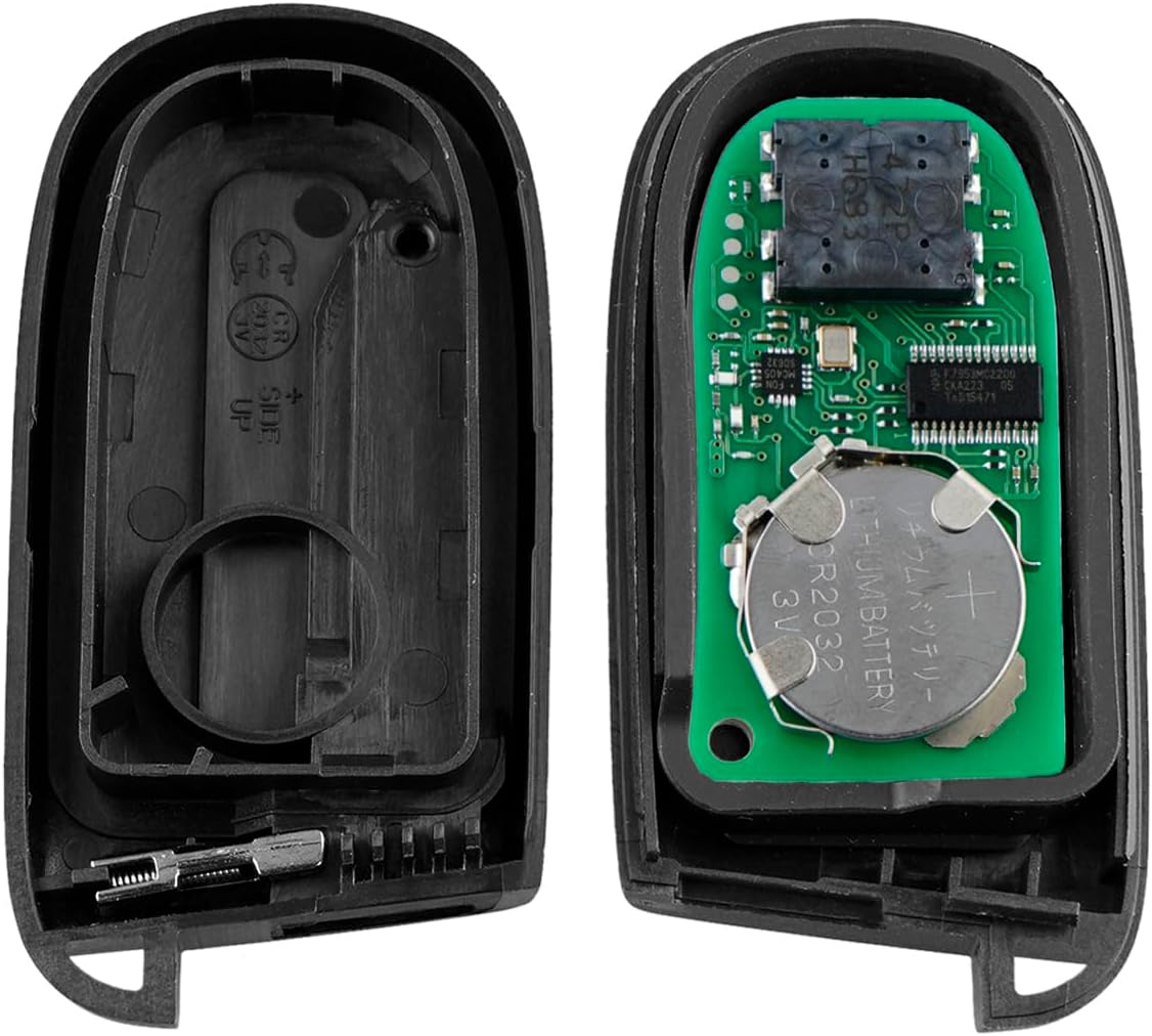 TG Auto Keyless Key Fob Remote Control Replacement for 2016 2017 2018 2019 Dodge Ram 1500 2500 3500 GQ4-54T 433MHz 4 Buttons(2 Pack)