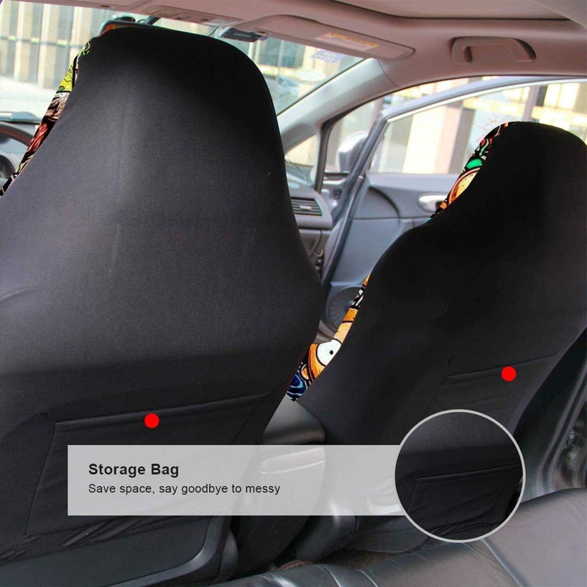 epilimnion Rick N Morty Universal Car Seat Covers