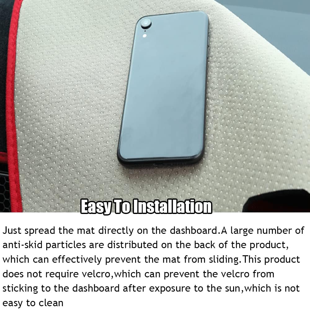 Kakash Custom Interior Accessories for Chevy Chevrolet Equinox 2025 2026 Dashboard Cover Mat Dash Covers Reduces Glare Eliminates Cracking Protector Sunshade No Glare