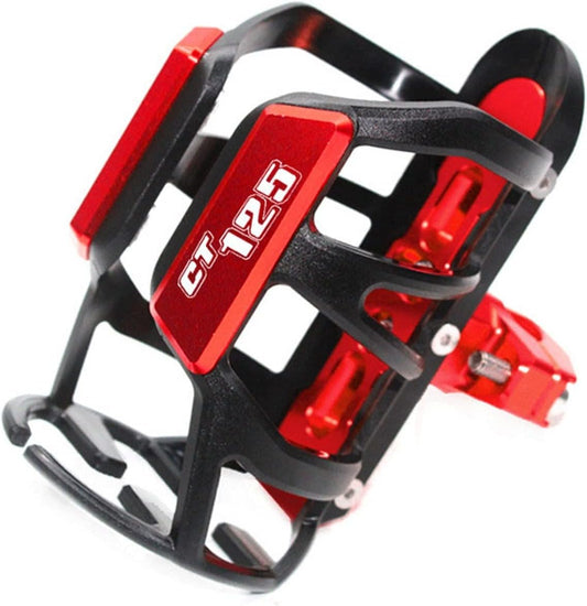 for Hond-&A CT125 CT 125 The Latest Motorcycle Accessories Beverage Water Bottle Drink Cup Holder CT125 Univesal Motorcycle Drink Holders (Color : Red, Size : One Size)
