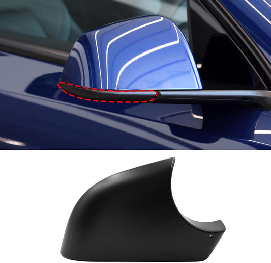 Jaronx Compatible with Tesla Model Y Mirror Bottom Cover 2018-2024, Right Passenger Side Rearview Mirror Lower Base Trim Base Cover Replacement for Tesla Model Y Accessories (Right)