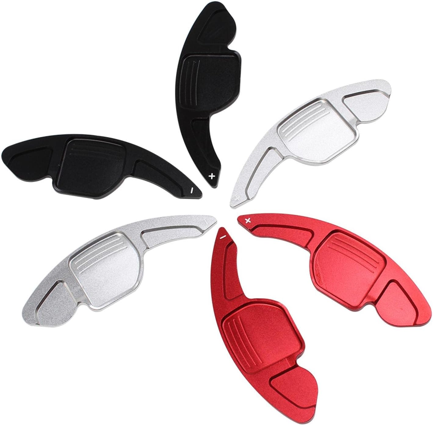 Car Paddle Shifter for Audi A3 2014-2016 A8 2011-2017 Car Steering Wheel Shift Paddle Extension Shifters Gear Stickers