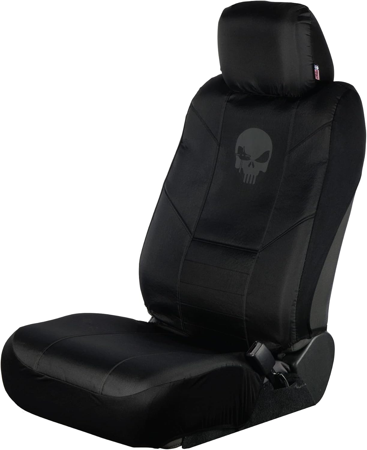 Chris Kyle Easy to Install Front and Bench Seat Covers for Car, Truck, and SUV, Dark Light, Low Back Seat Cover - Single