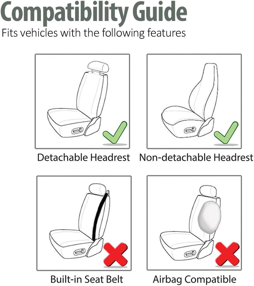 FH Group FB102BLUE114 Blue 3D Air Mesh Auto Seat Cover (Full Set)