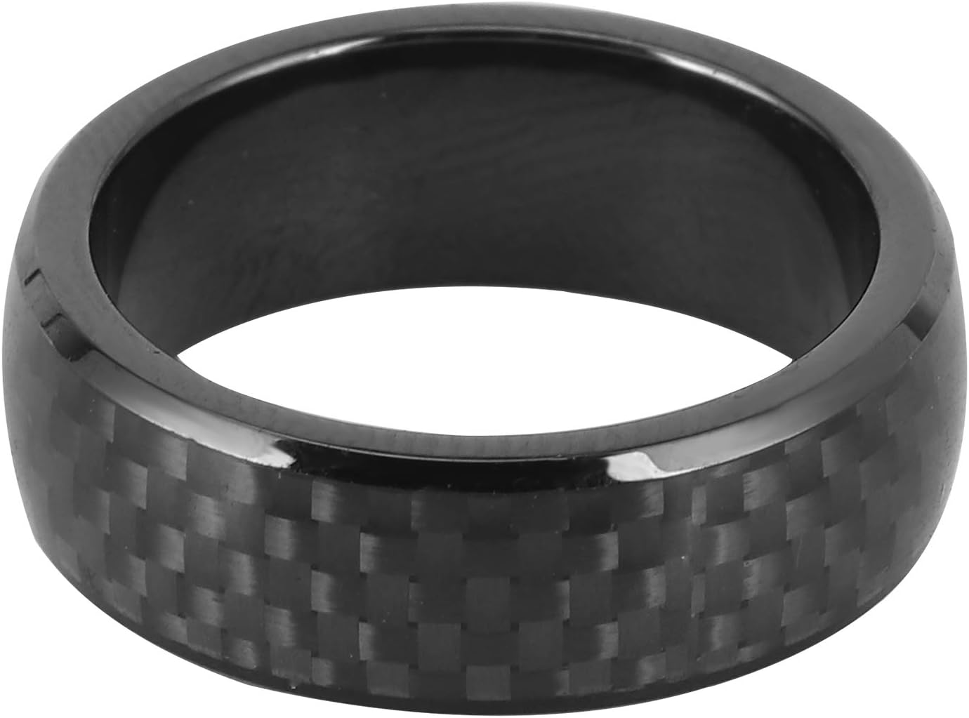 Smart Ring Key for Tesla Carbon Fiber Car Smart Finger Key Ring Accessory Fit for Tesla Model 3 / X/S/Y All Year Smart Wearable Device Smart Ring with Box(10)