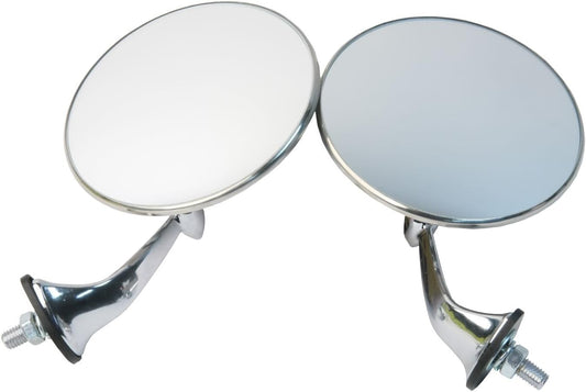 URO Parts MH3C Lucas Style Convex Glass Door Mirror - Pair