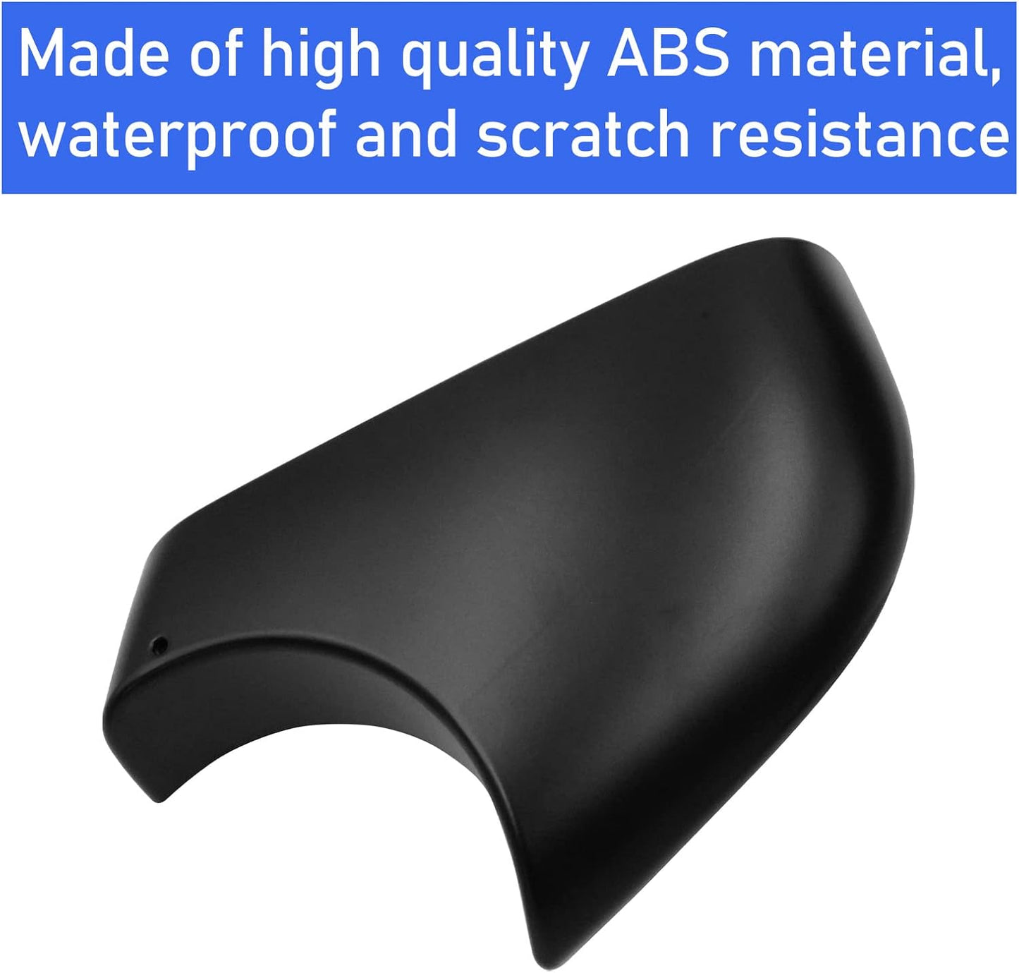 Jaronx Compatible with Tesla Model Y Mirror Bottom Cover 2018-2024, Right Passenger Side Rearview Mirror Lower Base Trim Base Cover Replacement for Tesla Model Y Accessories (Right)