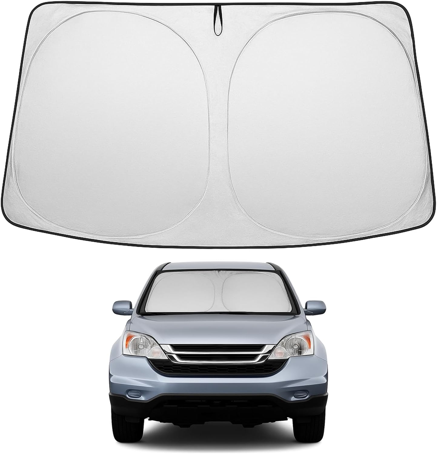 Proadsy Front Windshield and Side Windows Custom Fit 2018-2025 Freightliner Cascadia, Semi-Truck Semi, Commercial & Big Rig Truck Sun Shade Foldable Sun Protector Privacy Cover 2025 Upgrade