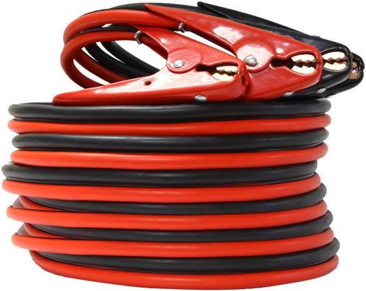 Heavy Duty Jumper Cables, Booster Cables 1 Gauge 25Feet 800AMP Automotive Jumper Cables Kit for Car, SUV, and Trucks