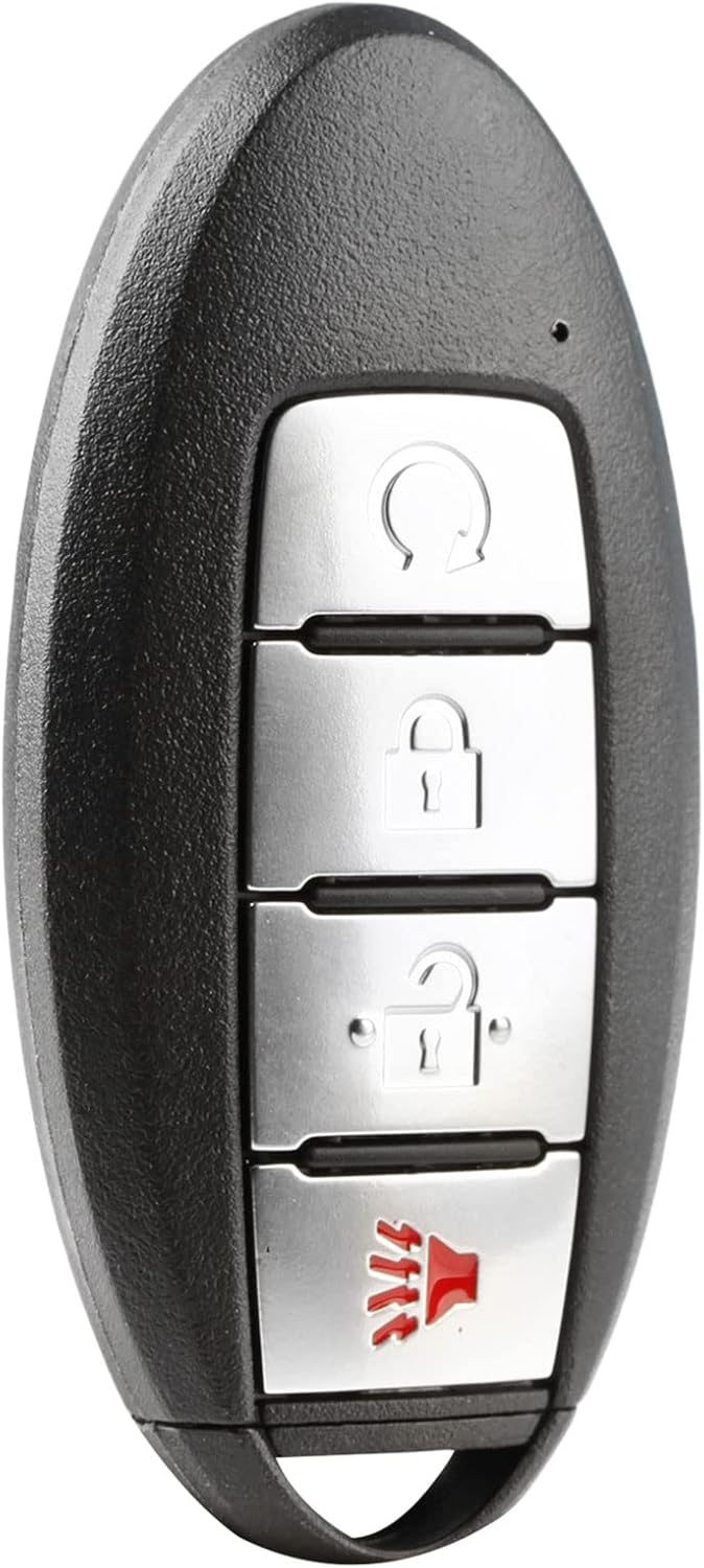 USA Remote Keyless Entry Remote Start Car Key Fob Smart 4 Button for Nissan Kicks SR SR+ SV Rogue KR5TXN3 (2 Pack)