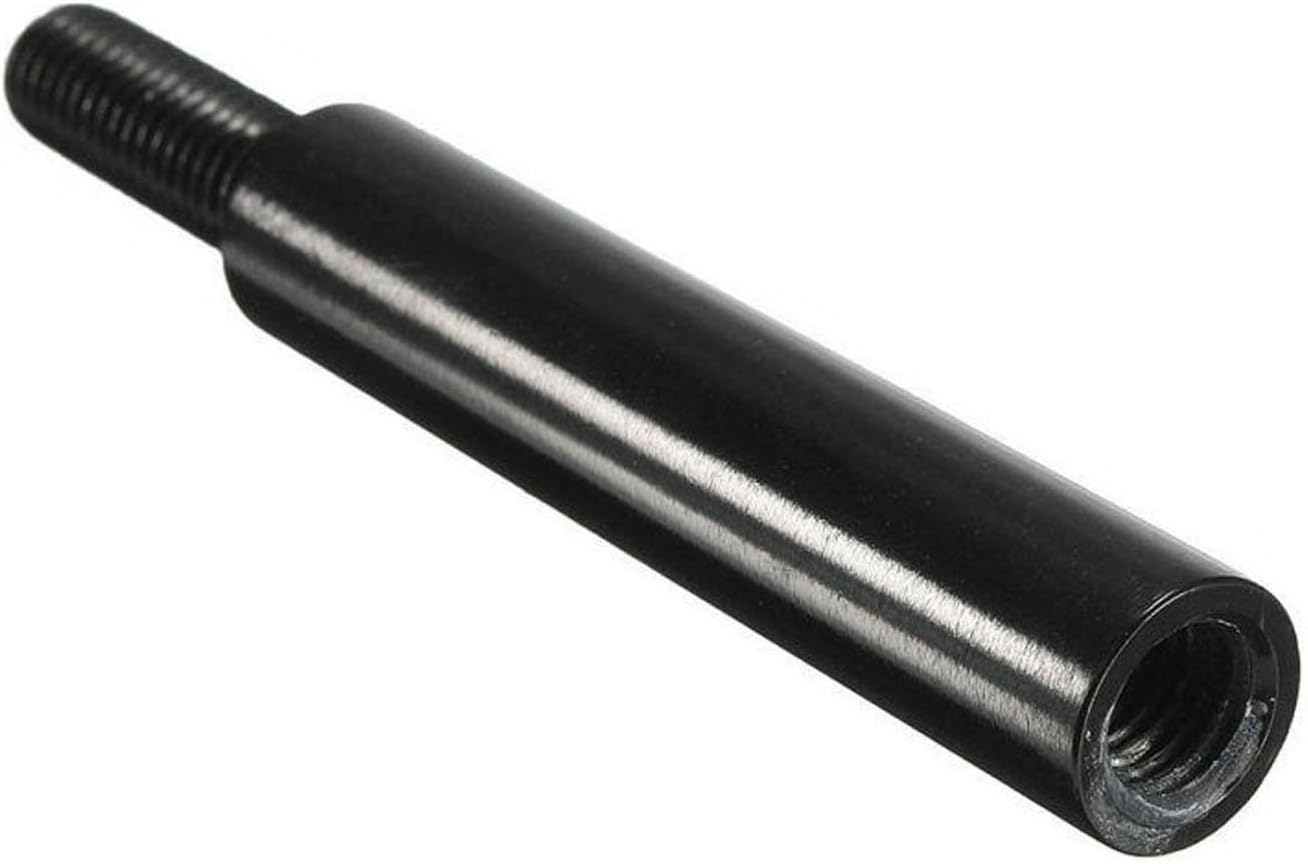 Pursuestar 4 Inch Black Aluminum Shift Knob Extender Extension for 5 6 Speed Manual Gear Shifter Lever 12X1.25