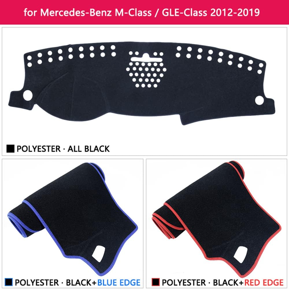 Dashboard Cover Protective Pad,for Mercedes Benz M Class GLE W166 2012~2019 Anti UV Carpet ML 350 ML250 GLE250 GLE350 AMG
